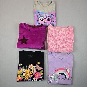 Lot‎ Of 5 Girls MEDIUM Shirts